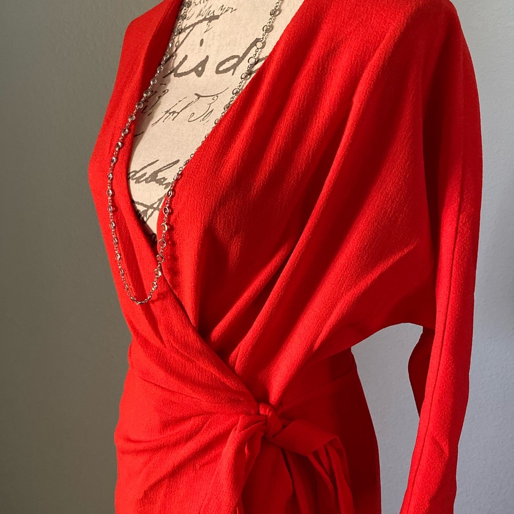 Topshop wrap dress